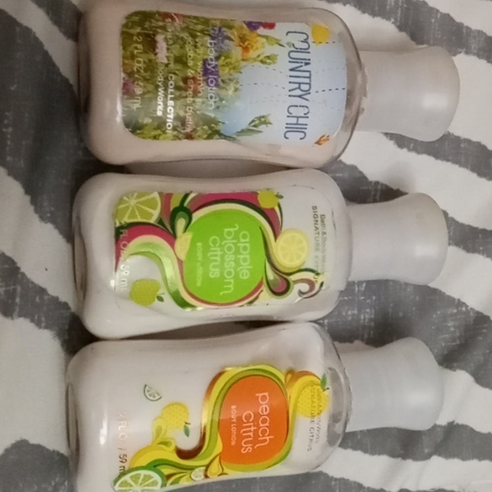 Body lotions